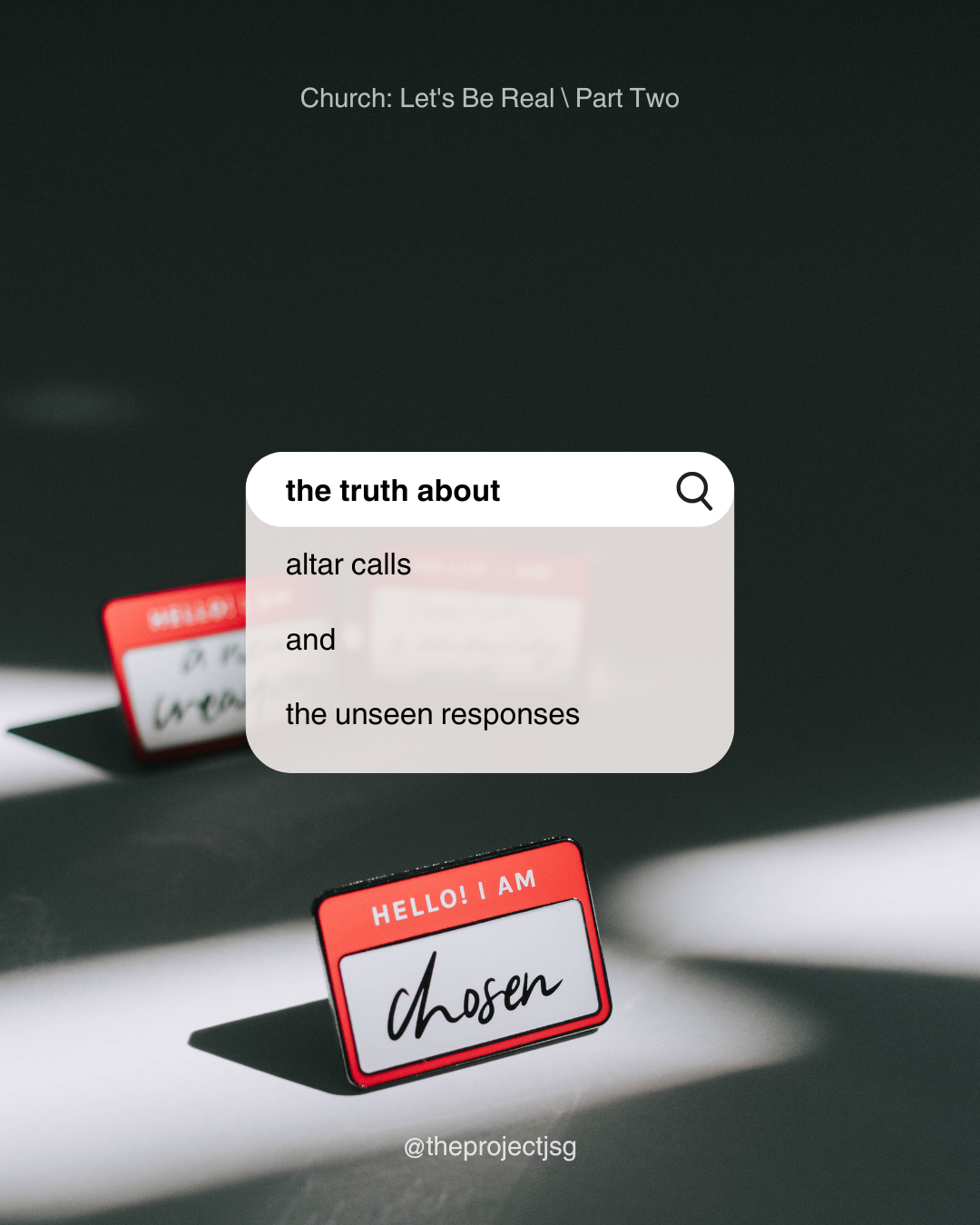 The-truth-about-Altar-Calls-and-The-Unseen-Responses The Project J
