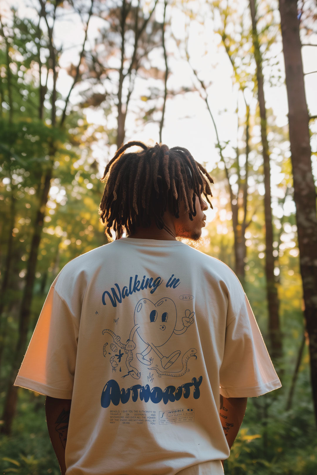 Authority | Oversized Tee in Sand The Project J