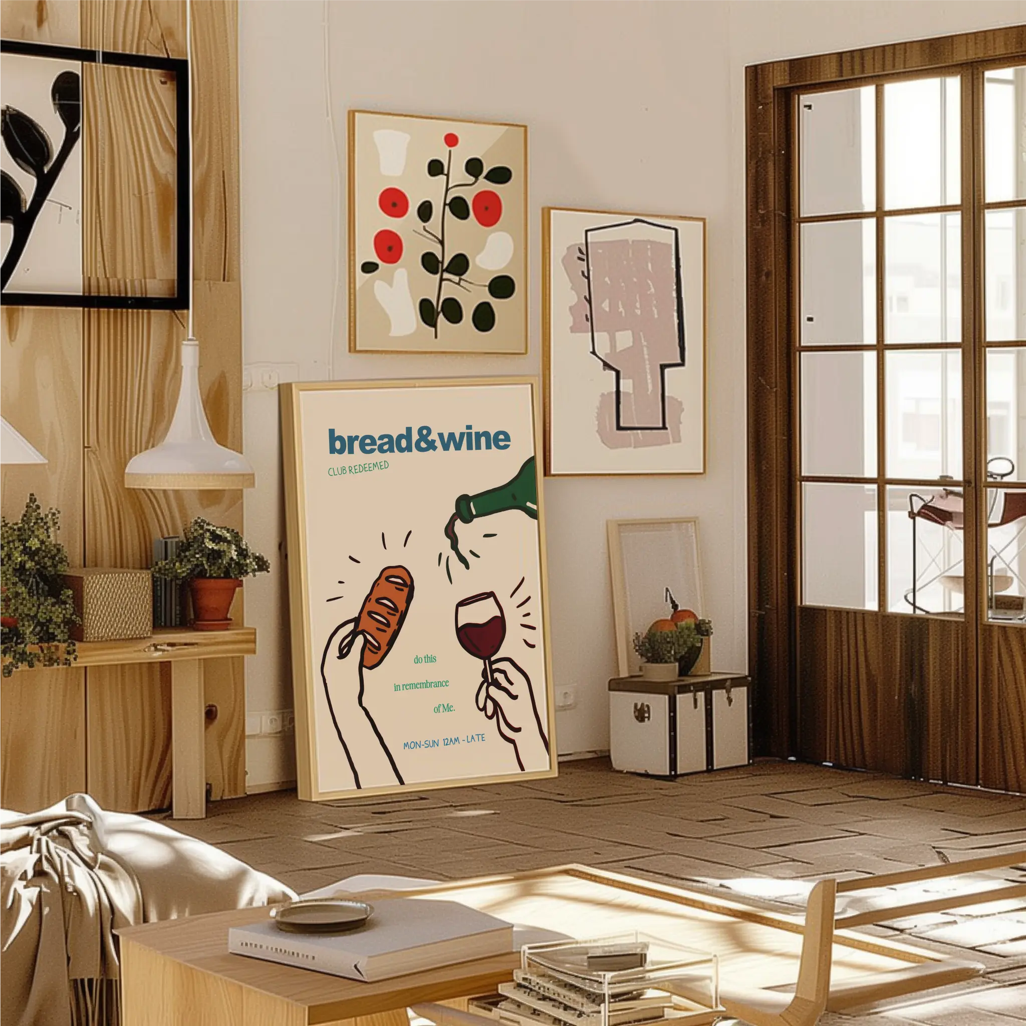 Large Wall Print: Club Redeemed - The Project J