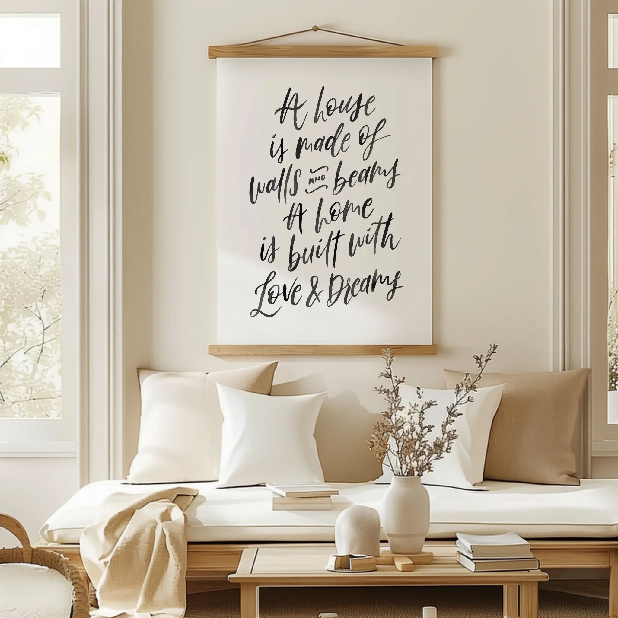 Large Wall Print: Love & Dreams - The Project J
