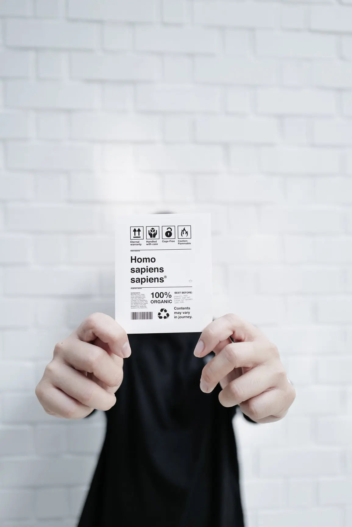 Human Label | Standard Vinyl Sticker (Bundle of 5) - The Project J