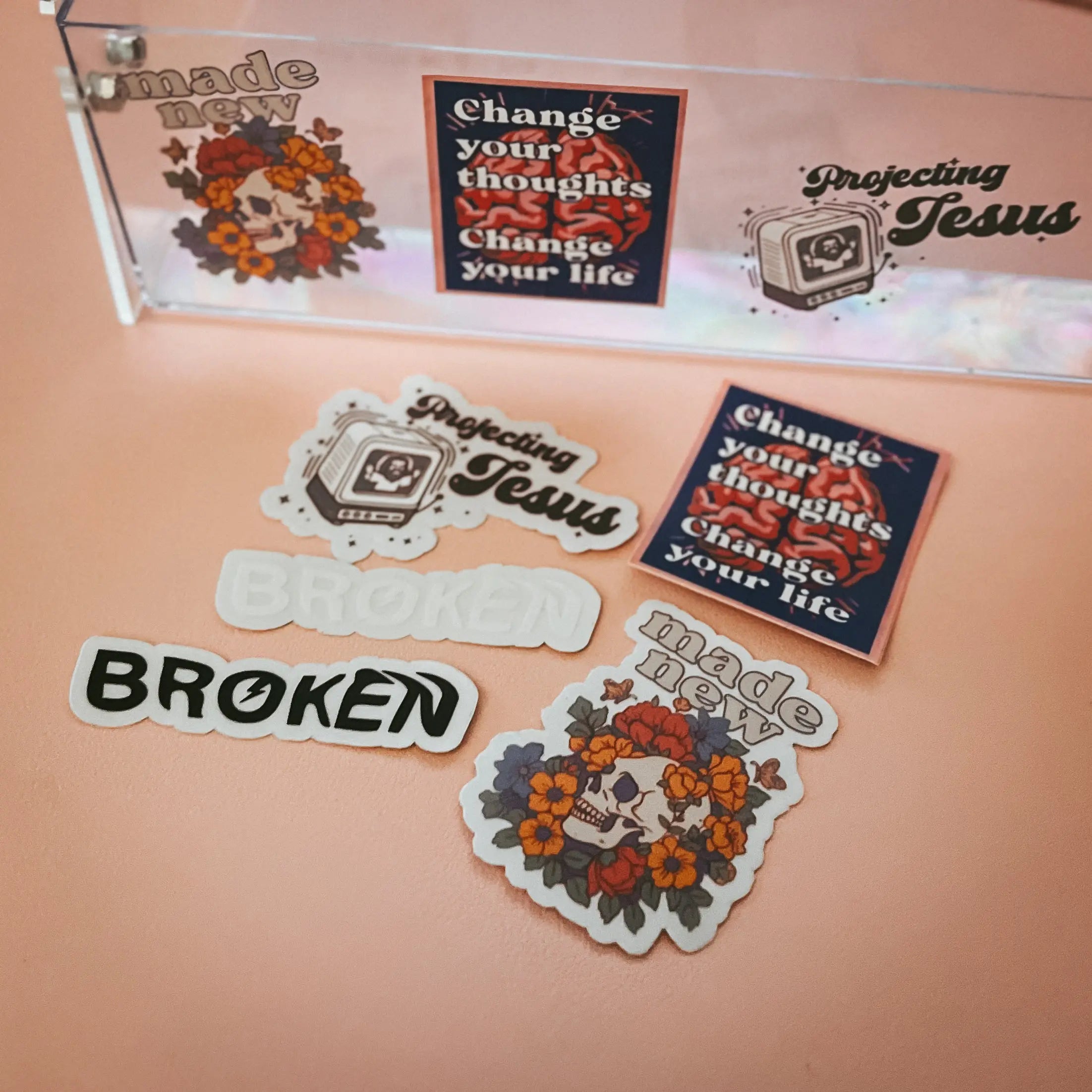 Faith Stickers | Pack of 5 - The Project J