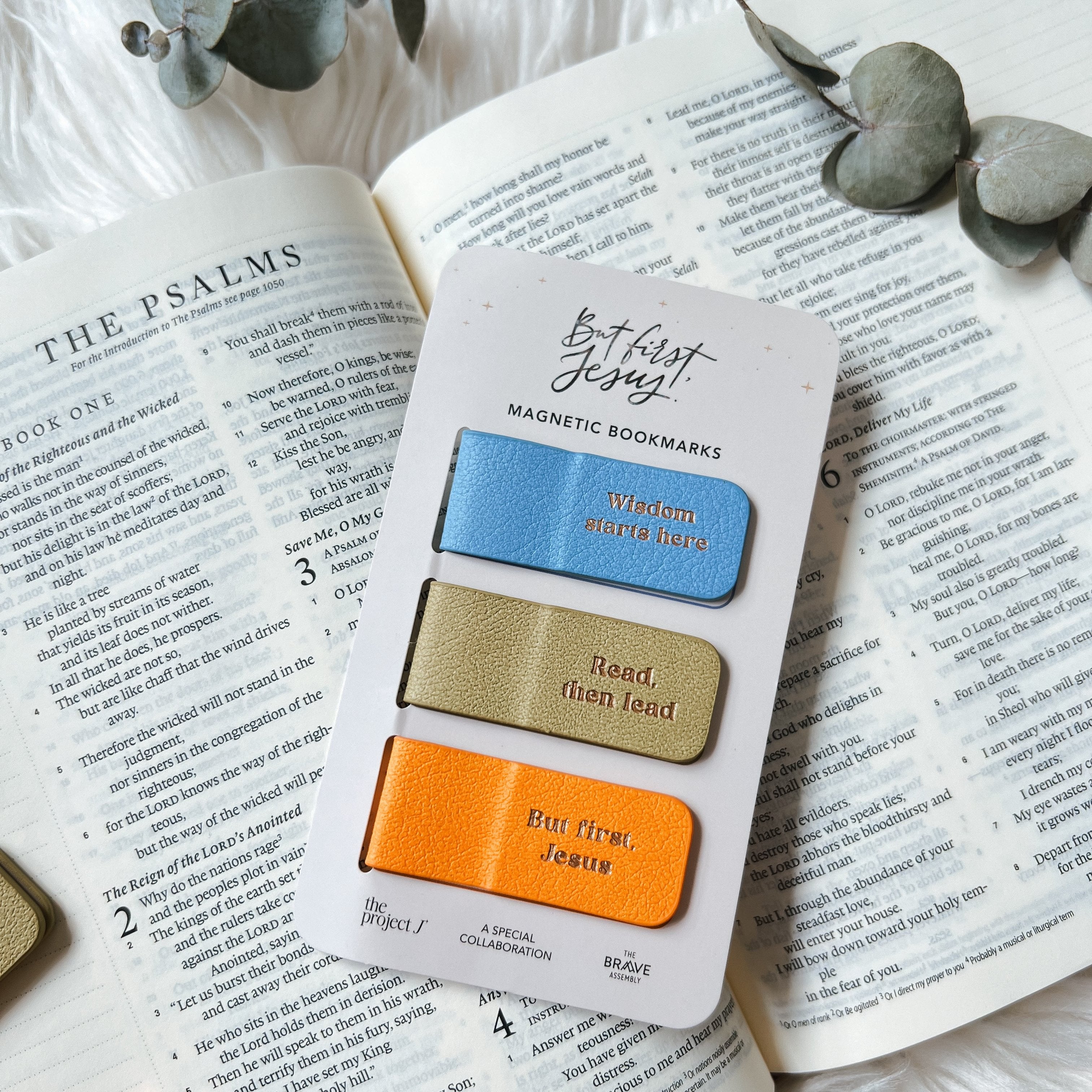 Magnetic Bookmarks | Set of 3 The Project J