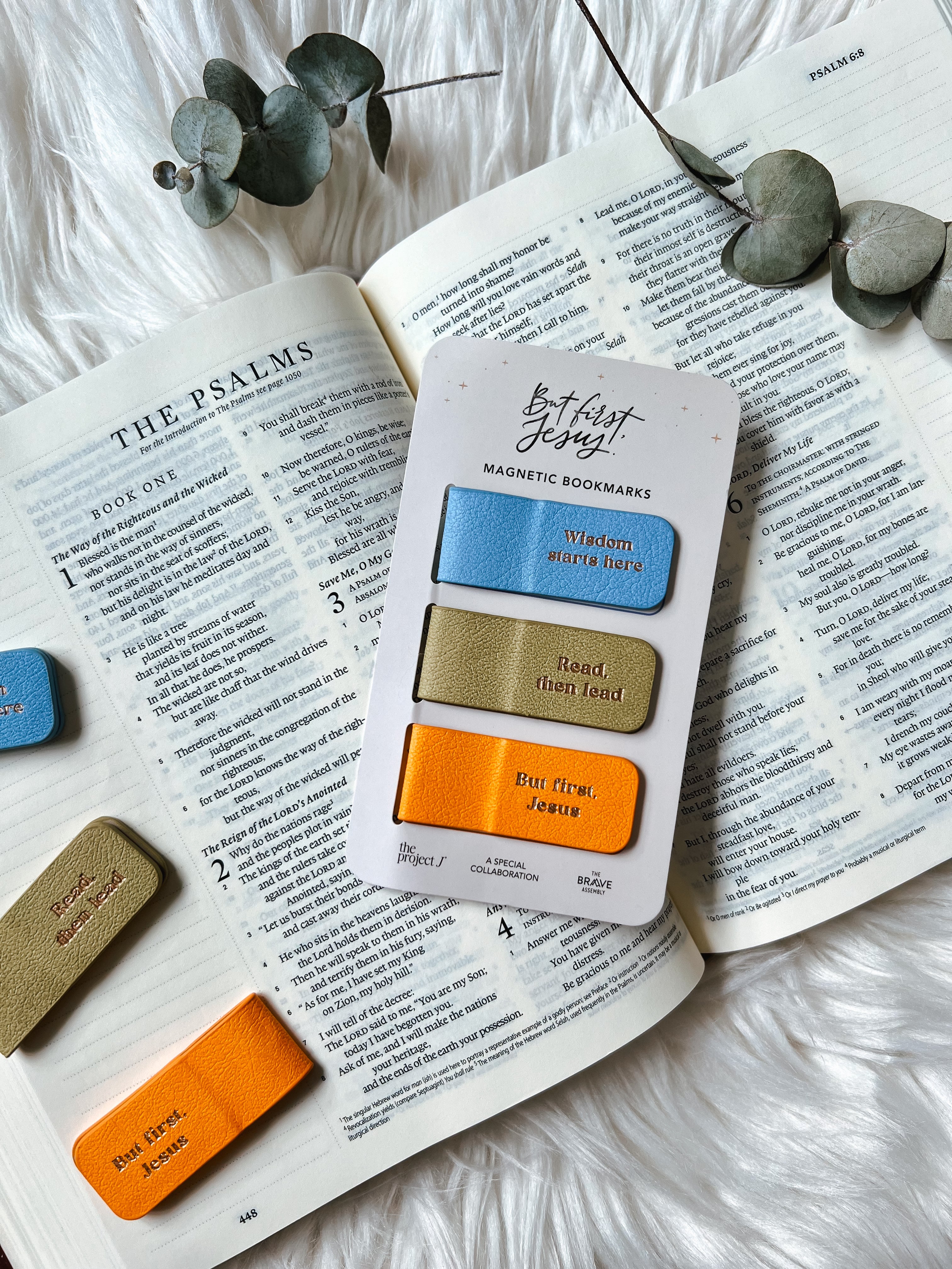 Magnetic Bookmarks | Set of 3 The Project J