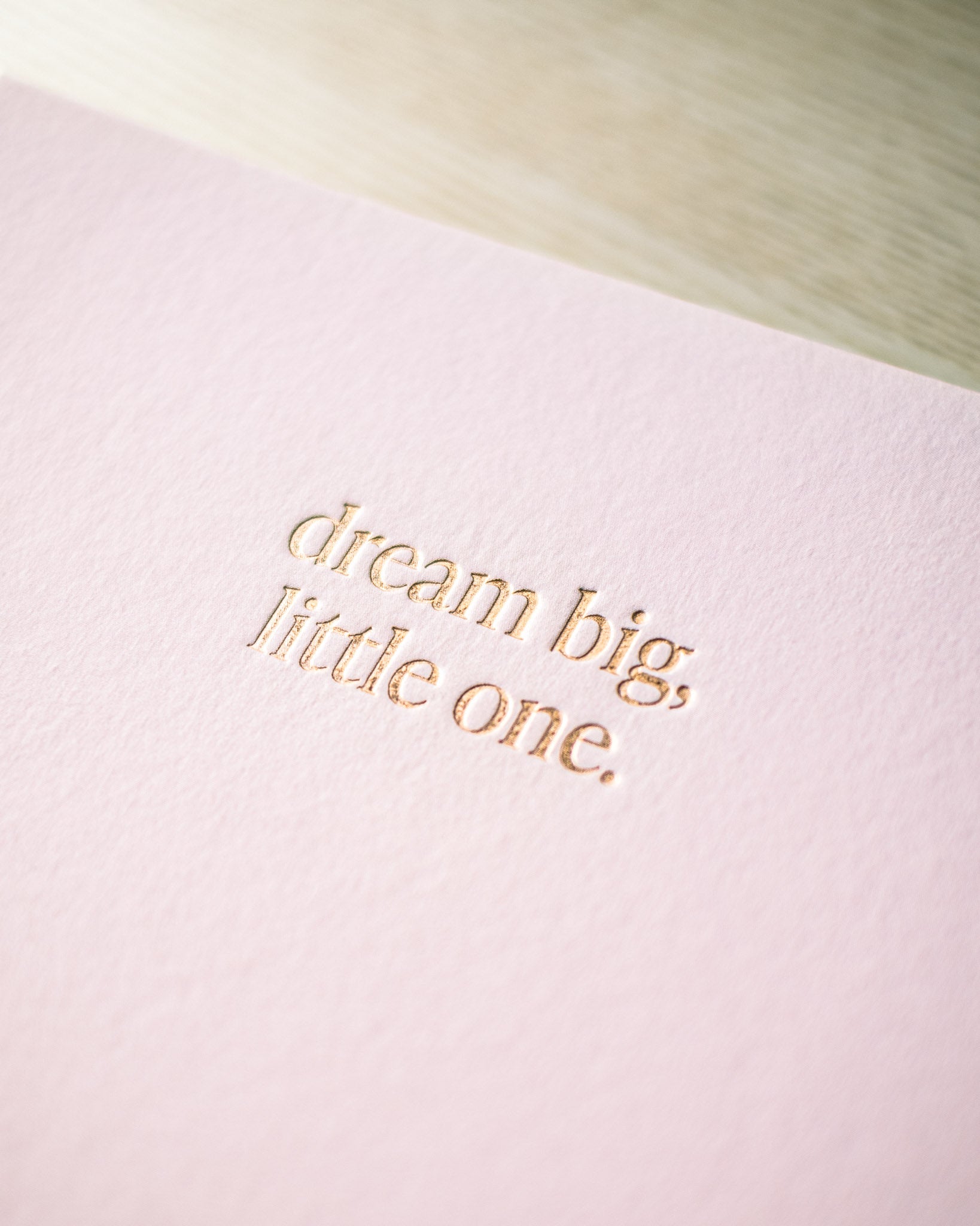 Dream Big, Little One (Fresh Petal) The Project J