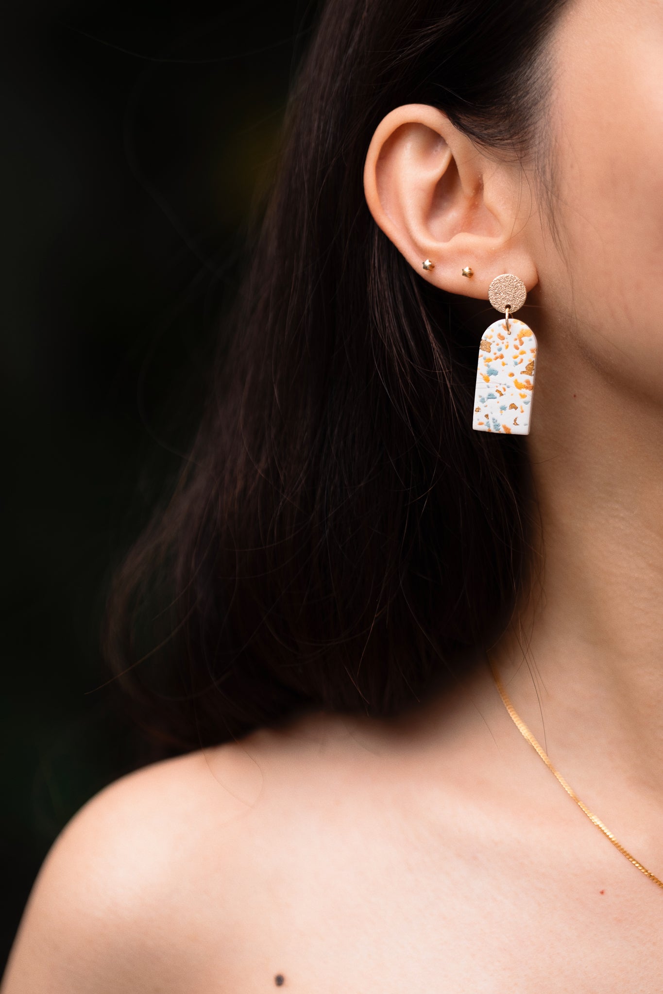 Promise | Handmade Clay Earrings The Project J