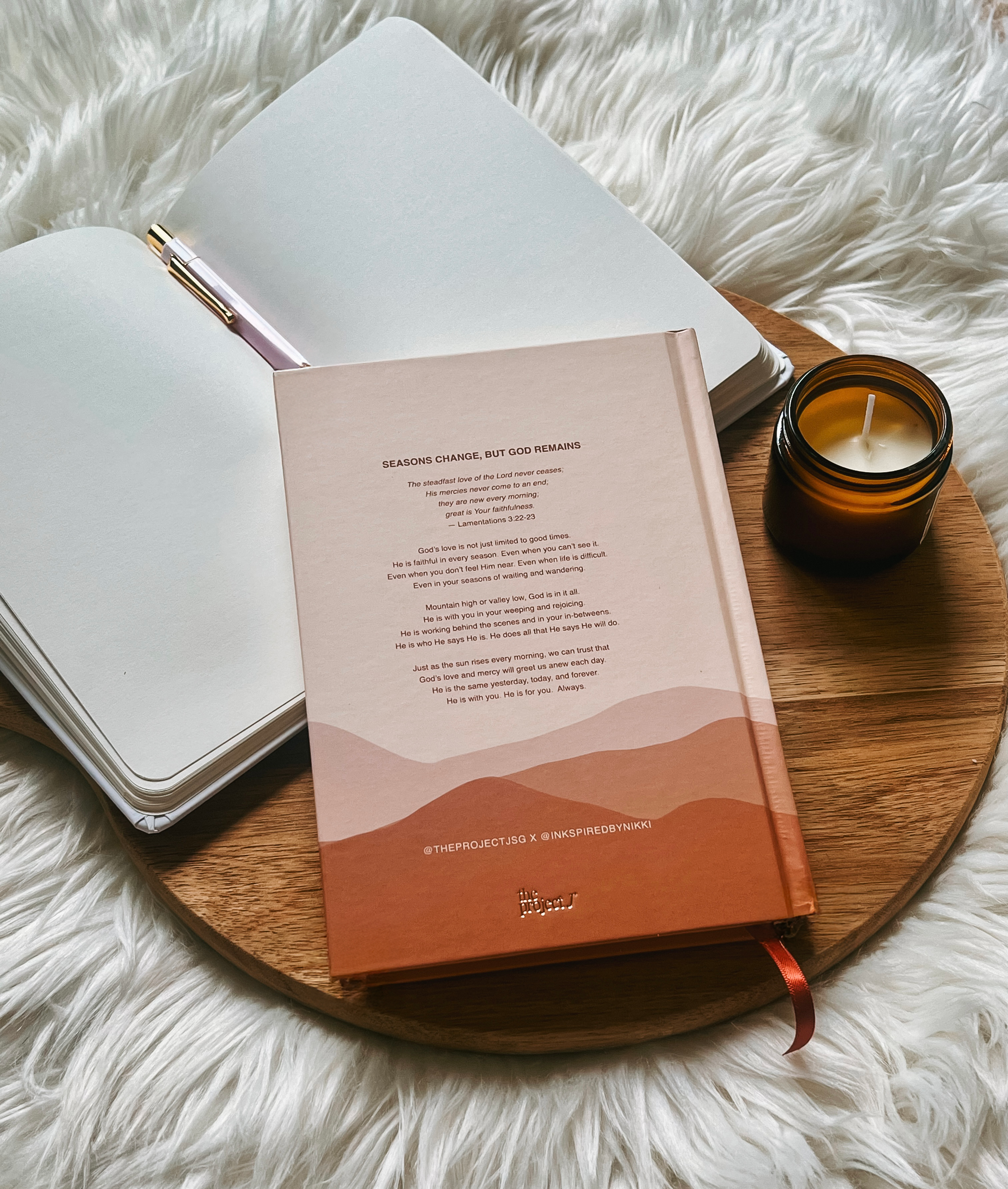Seasons Change, But God Remains | #TPJx Notebook The Project J