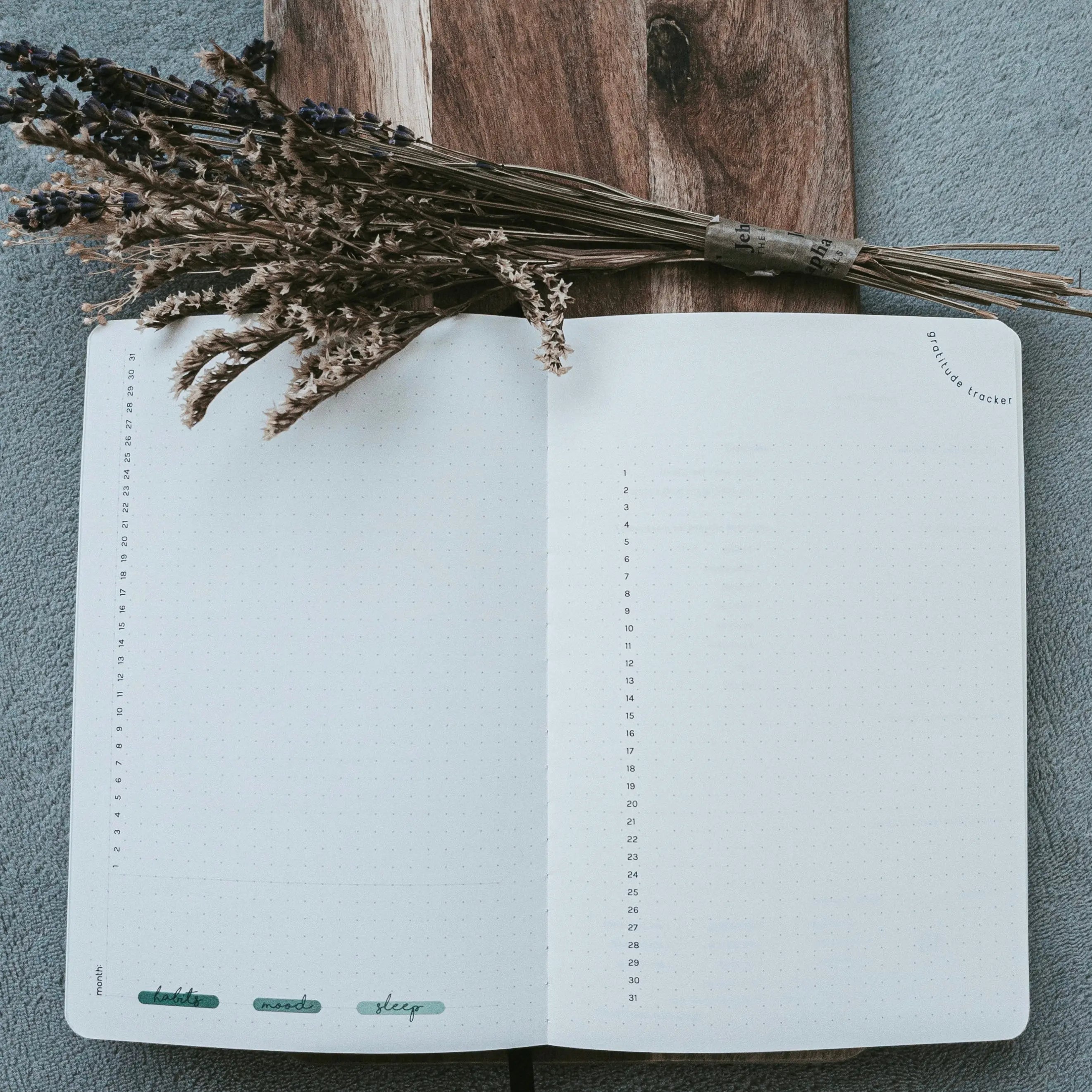 Thrive Journal (Pacific Teal) - The Project J