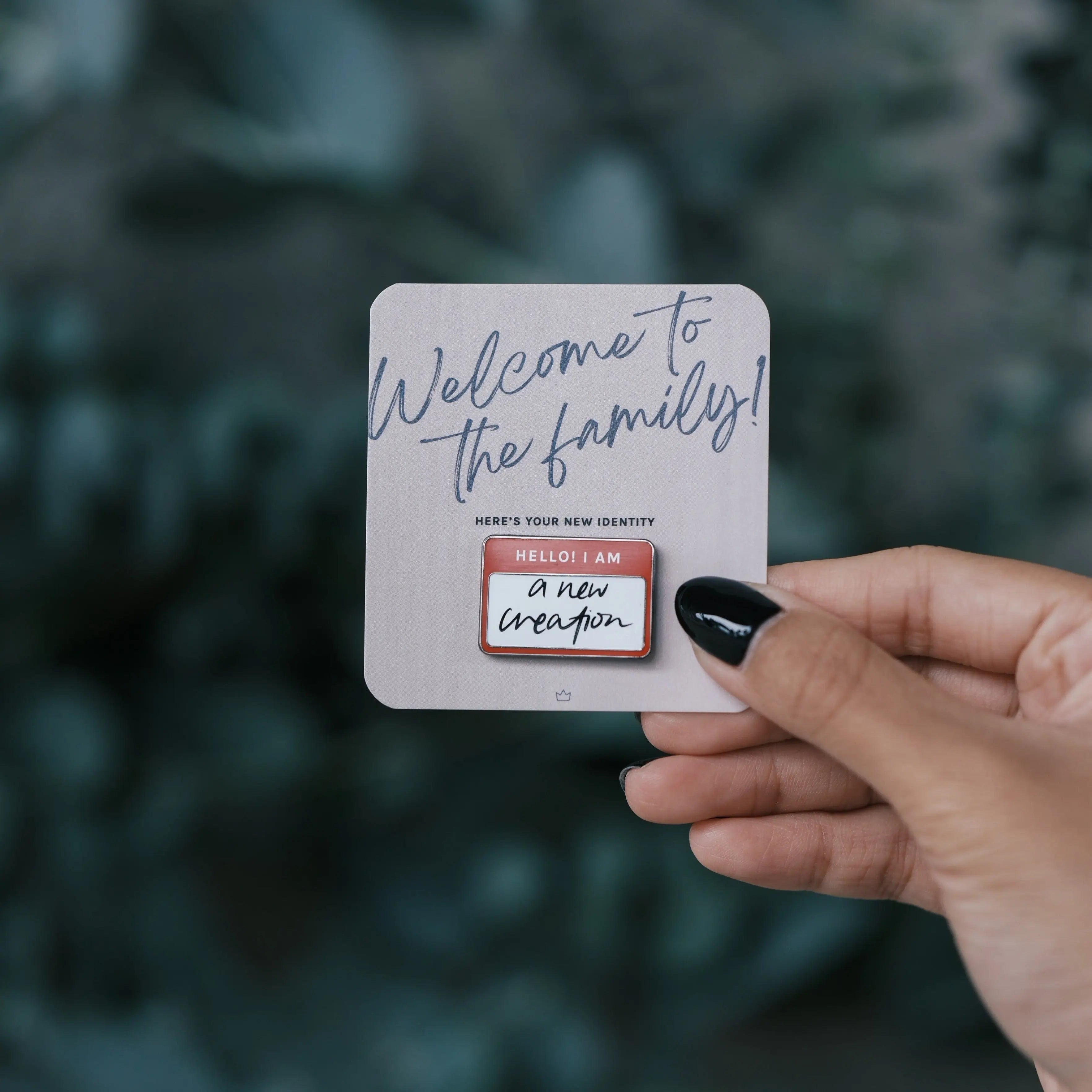 A New Creation | HELLO, I AM Pin - The Project J