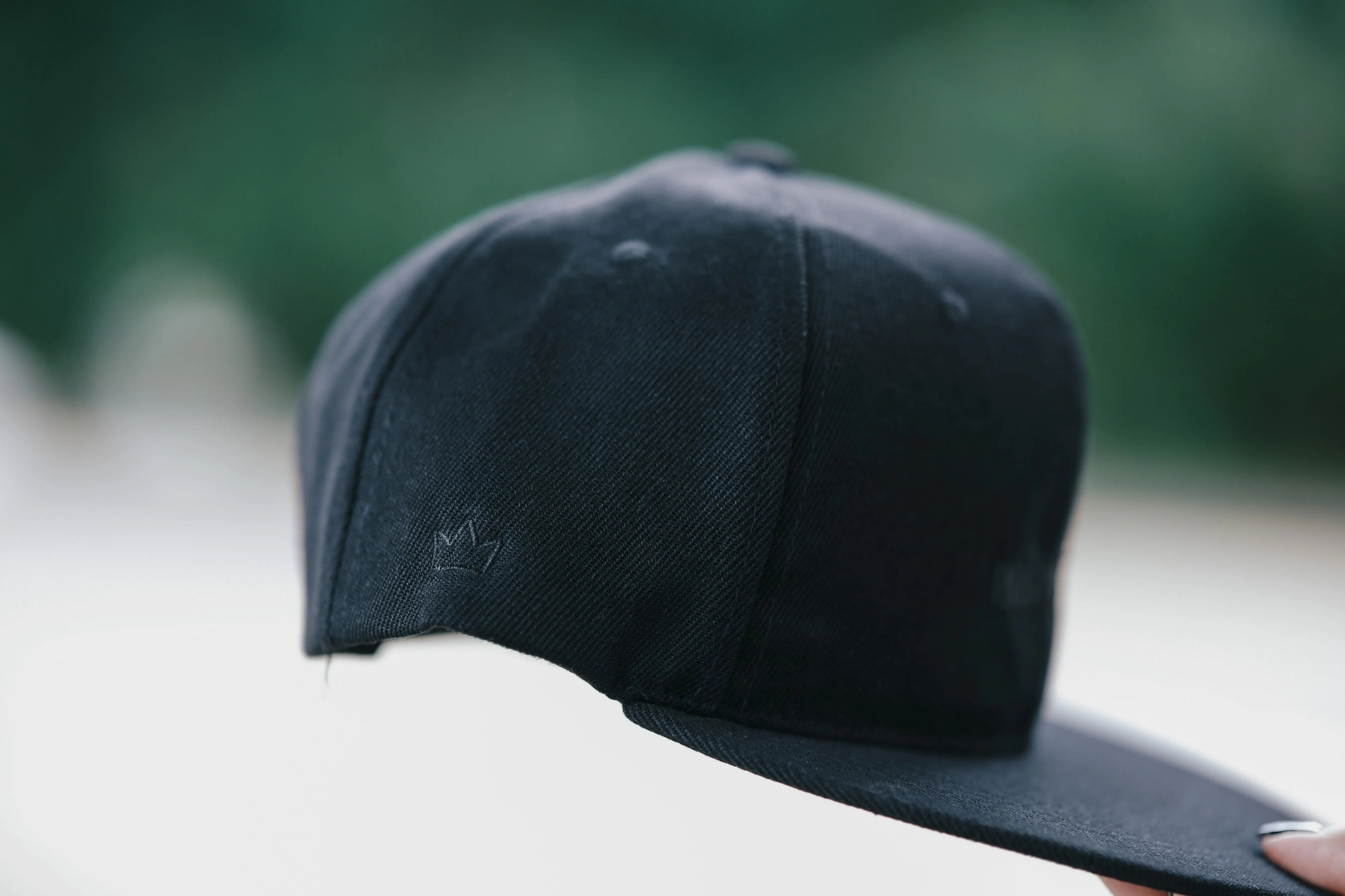 The Project J Faith Apparels Made New Caps Snapback Cap Black on Black Christian Gifts Baptism Singapore