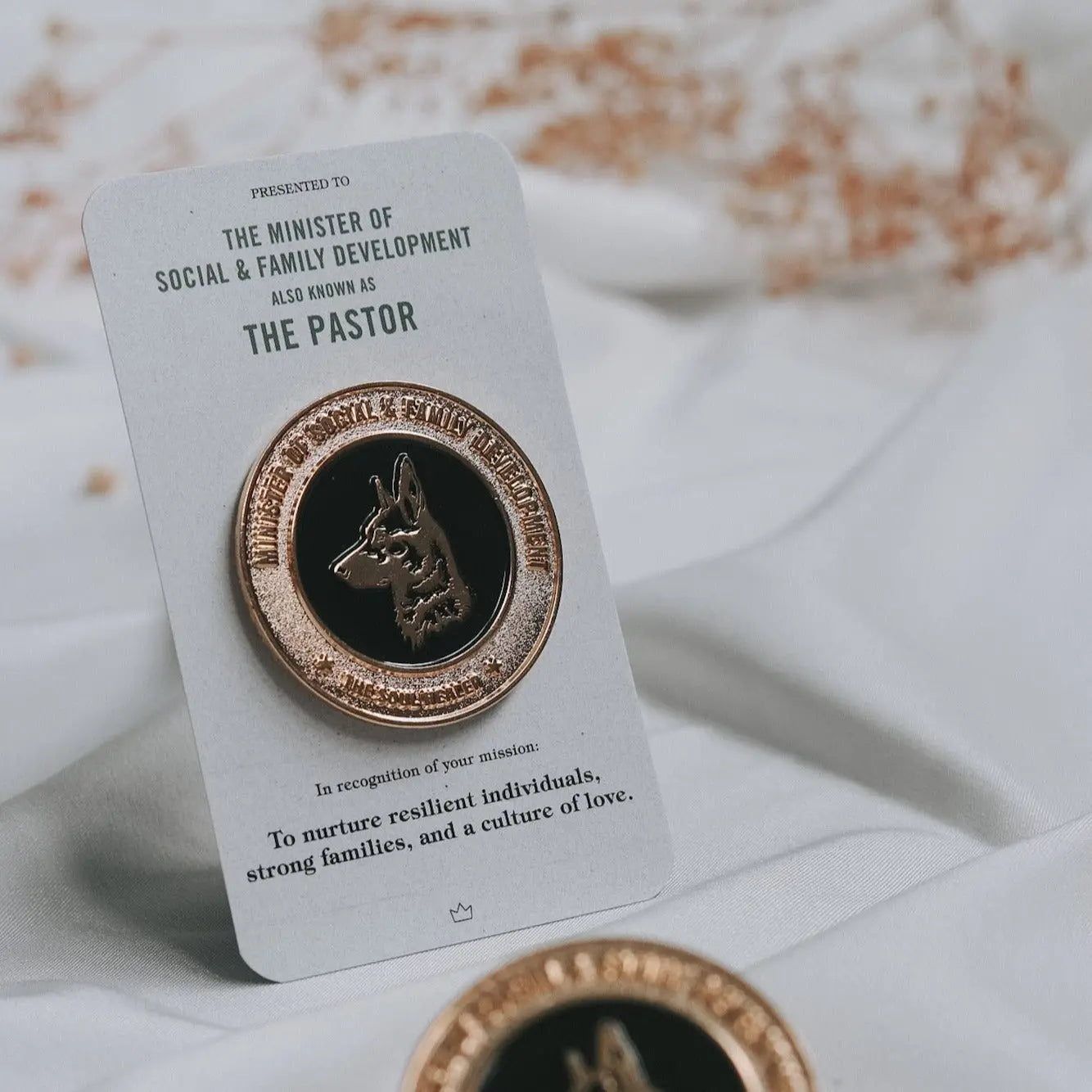 The Pastor | 5-Fold Commissioning Pins - The Project J