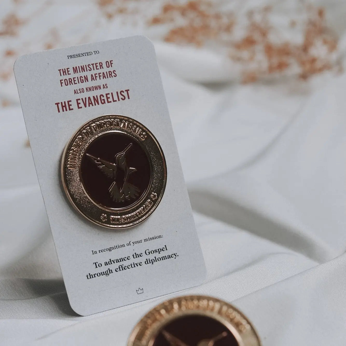 The Evangelist | 5-Fold Commissioning Pins - The Project J
