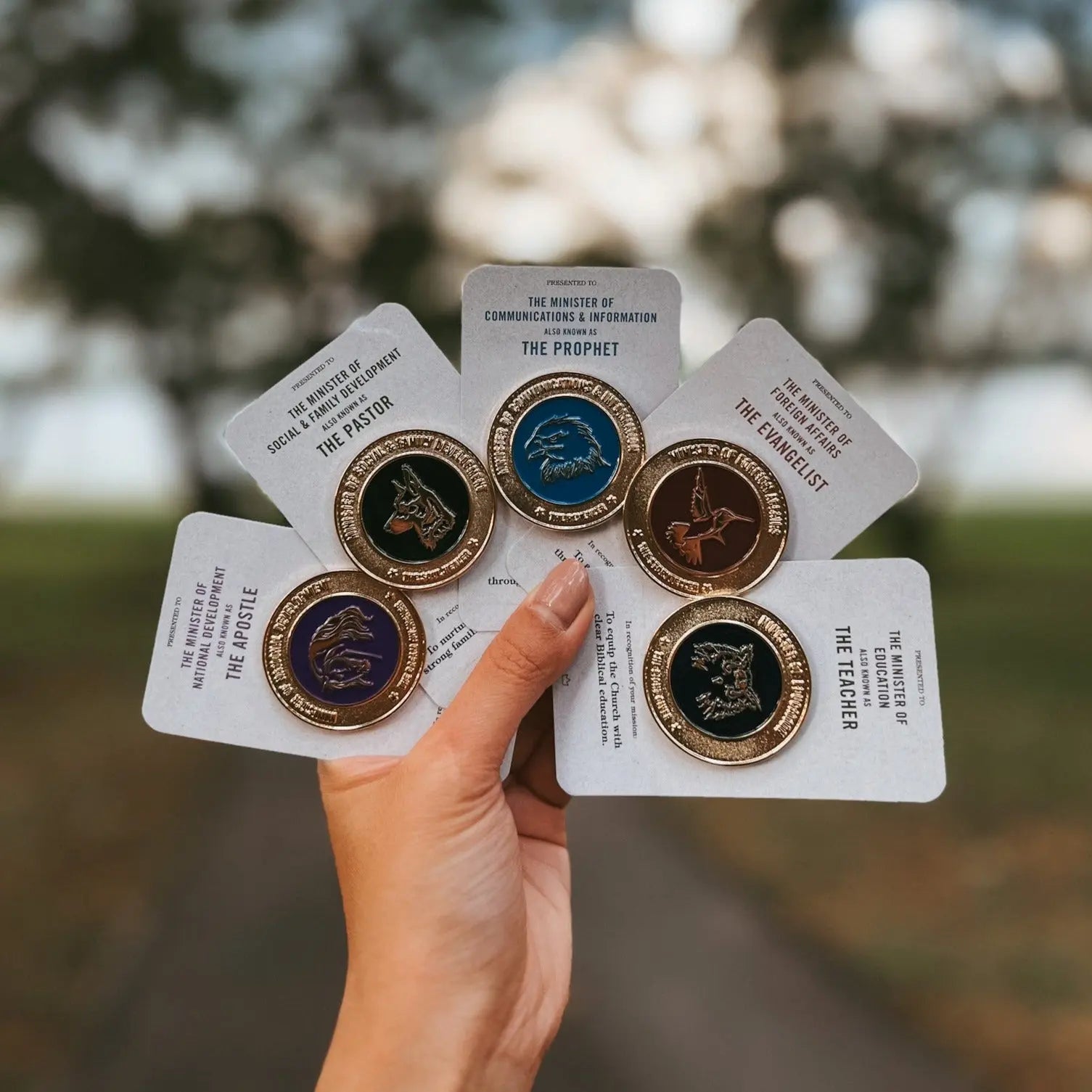 5-Fold Commissioning Pins | Bundle - The Project J