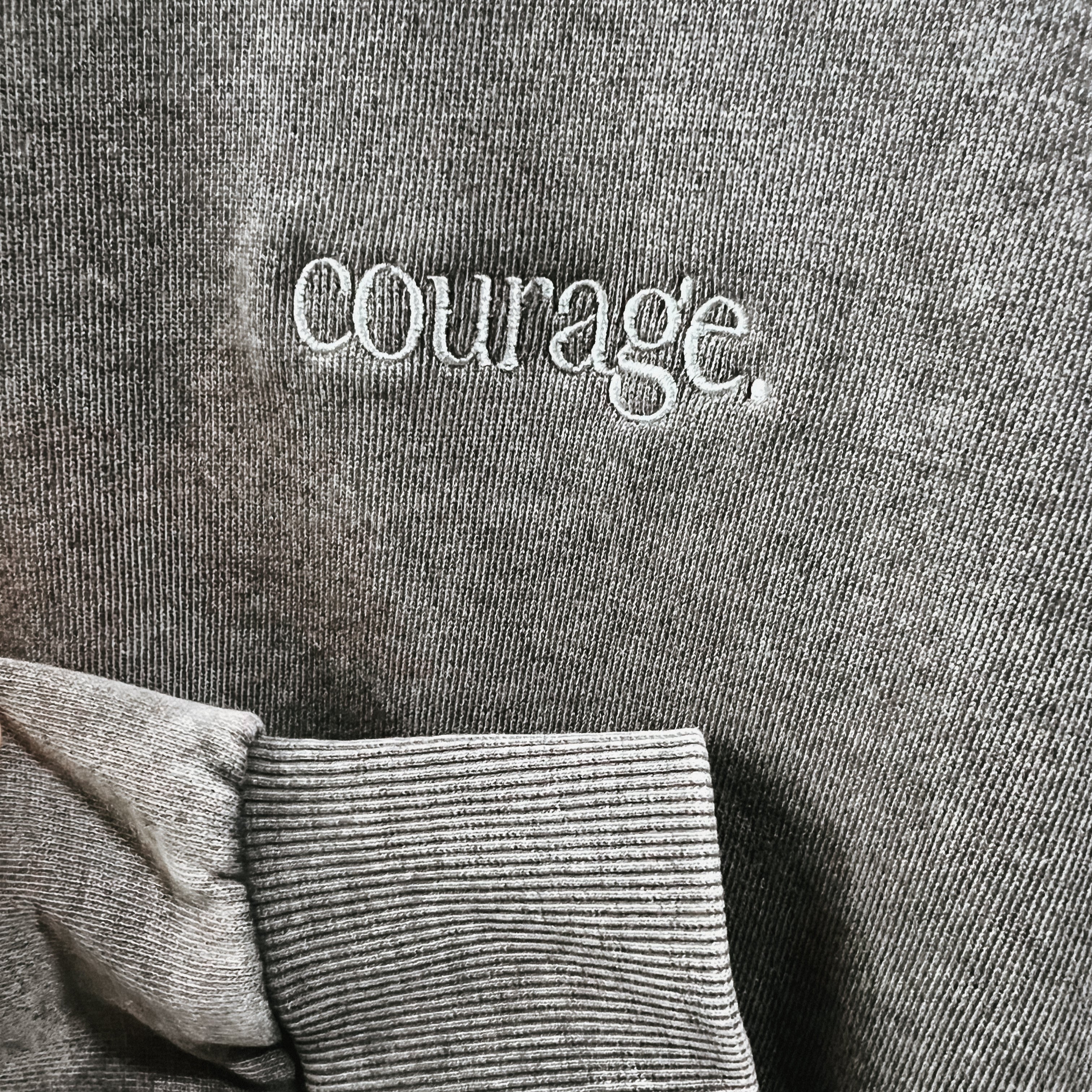 Courage | Oversized Sweatshirt | The Project J