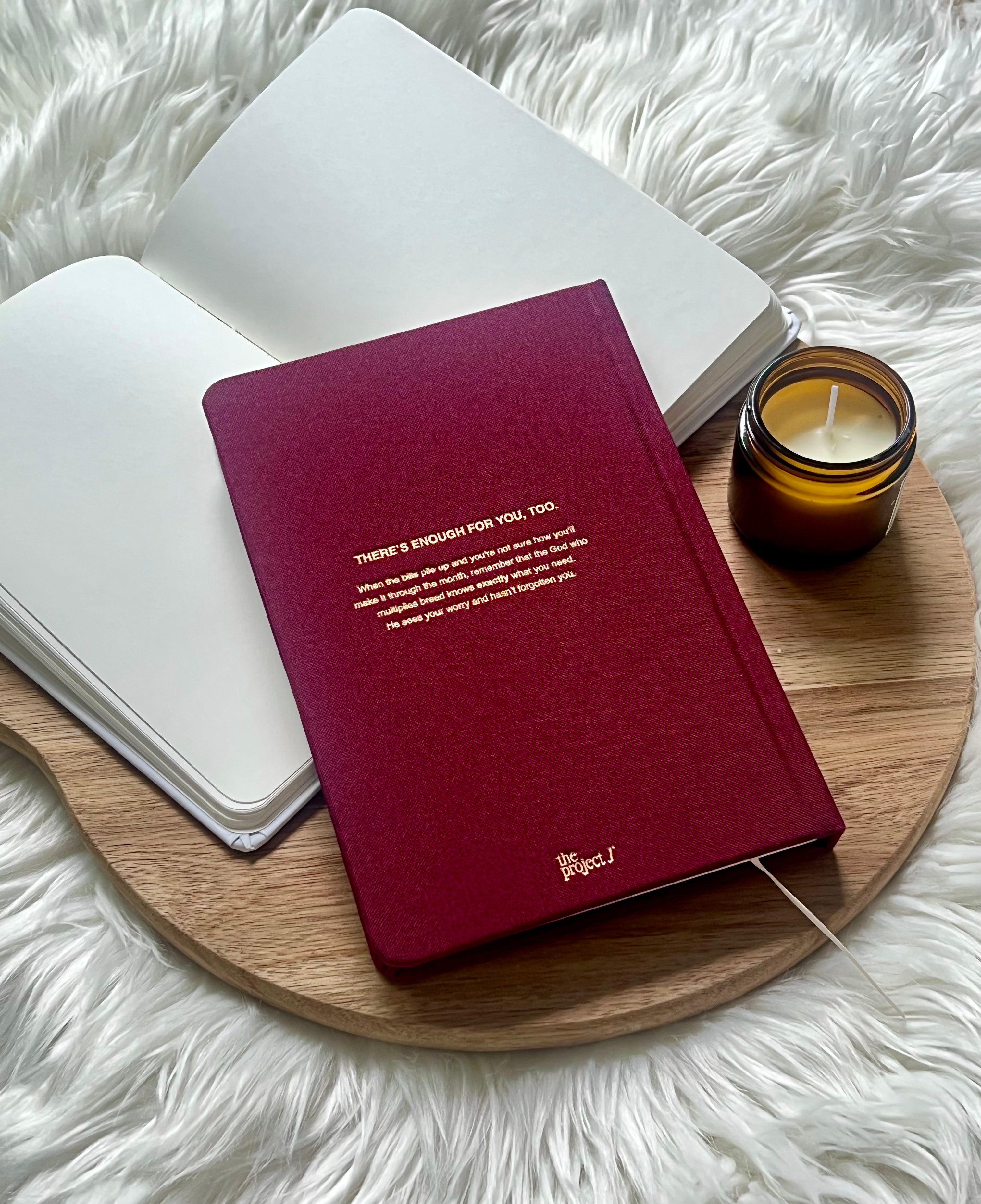 Daily Bread in Wine Red (Fabric) | #TPJx Notebook The Project J
