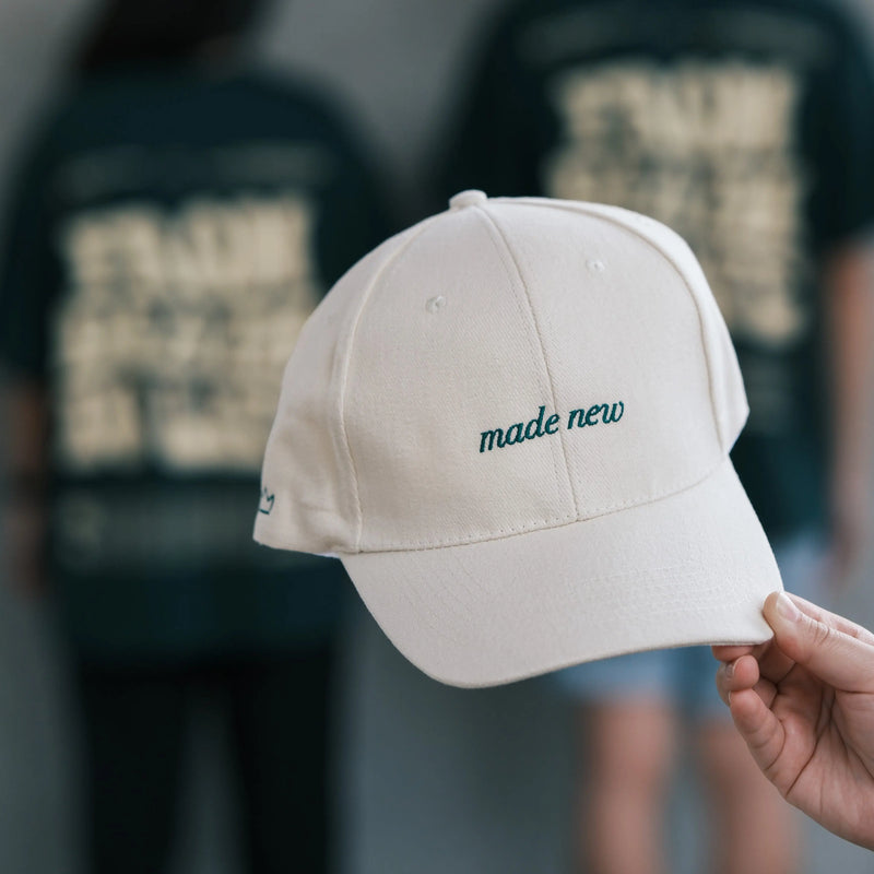 made new | Baseball Cap in Cream