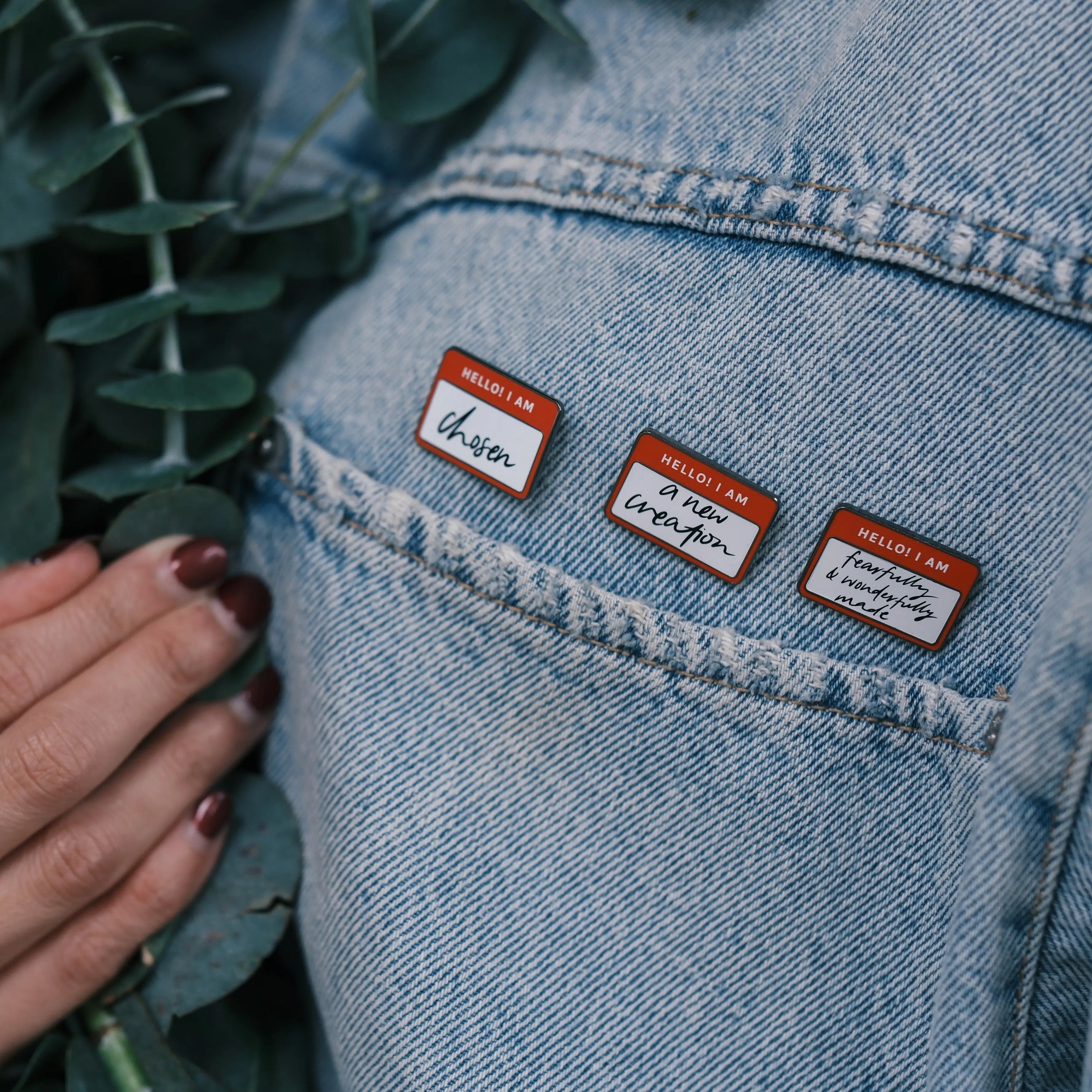 HELLO, I AM Pins | Bundle