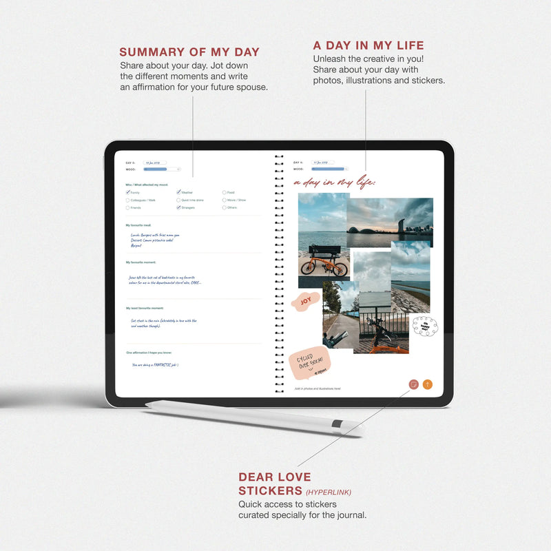 dear love | Digital Journal (Rose Red)