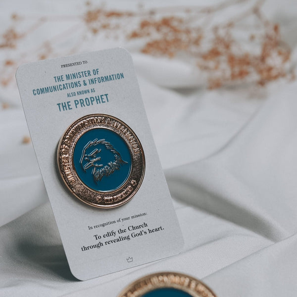 The Prophet | 5-Fold Commissioning Pins