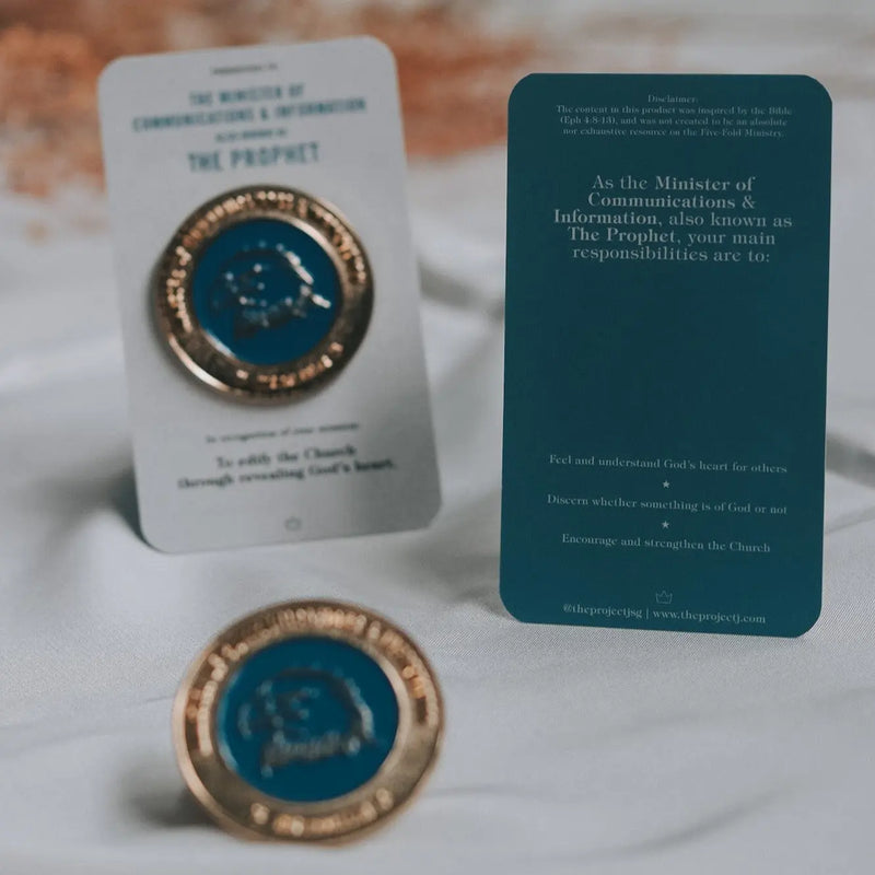 The Prophet | 5-Fold Commissioning Pins